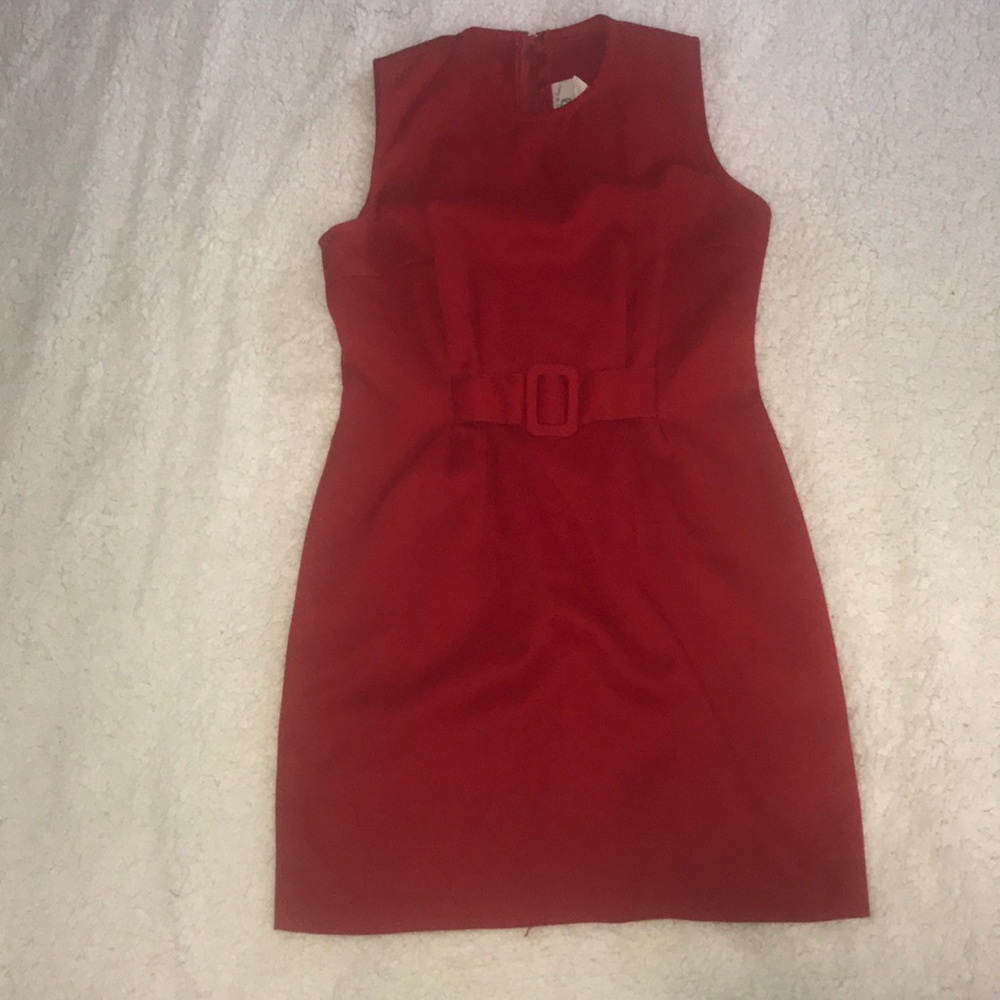 Sleeveless Red Dress